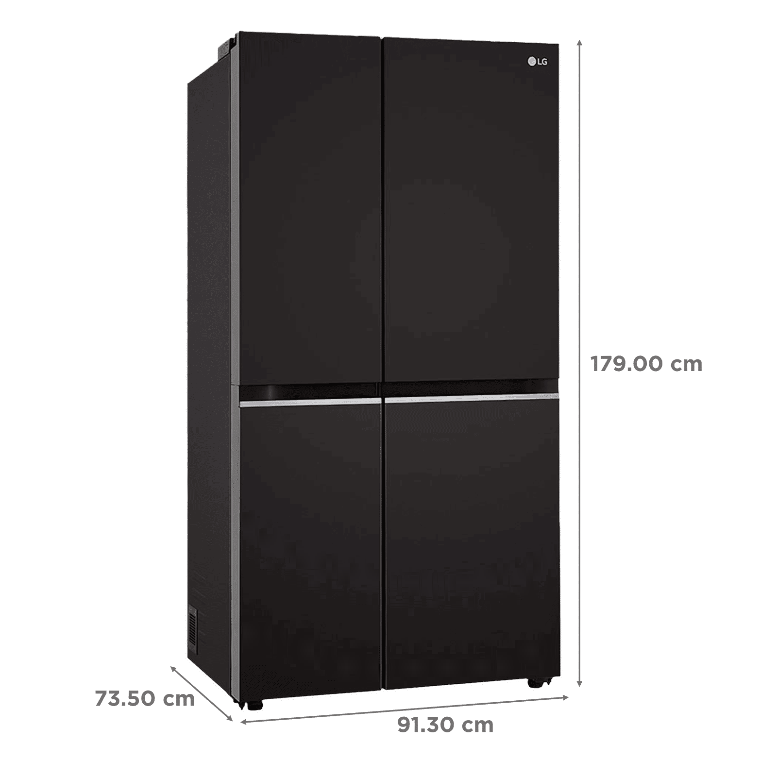 Buy LG 650 Litres 3 Star Frost Free Side by Side Refrigerator with
